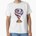 South Korea Football Tornado - Red Blue Vortex Art by FunToTheFullest Unisex T-shirt, Sweatshirt, Hoodie, Long Sleeve Tee - T-Shirt, Sweatshirt, Hoodie