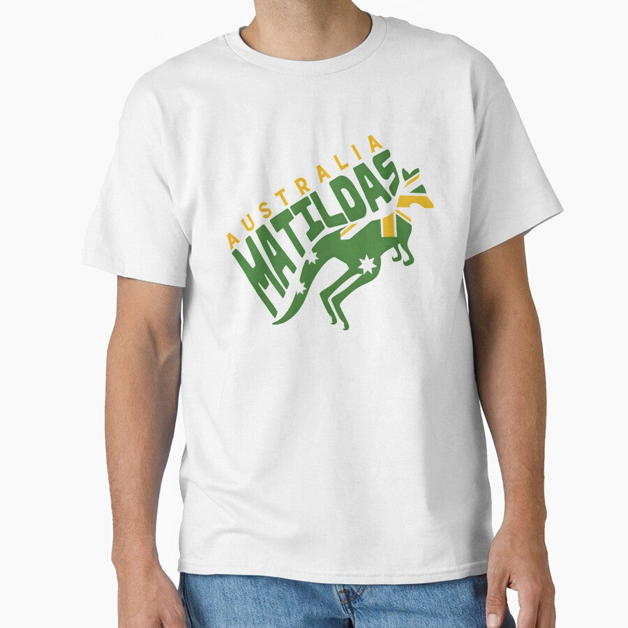 Australia Matildas by GediaPrints Unisex T-shirt, Sweatshirt, Hoodie, Long Sleeve Tee - T-Shirt, Sweatshirt, Hoodie