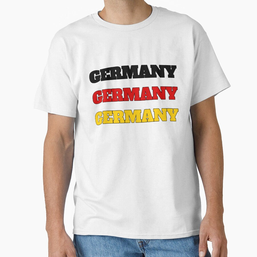 Germany Fan Shirt by Hamlet & Sons Unisex T-shirt, Sweatshirt, Hoodie, Long Sleeve Tee - T-Shirt, Sweatshirt, Hoodie
