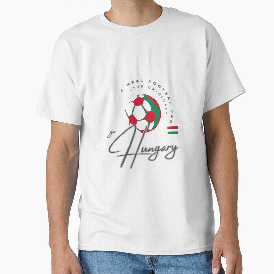 Hungary. National Football Team. Football fan. The Original. by CreativeBizarre Unisex T-shirt, Sweatshirt, Hoodie, Long Sleeve Tee - T-Shirt, Sweatshirt, Hoodie