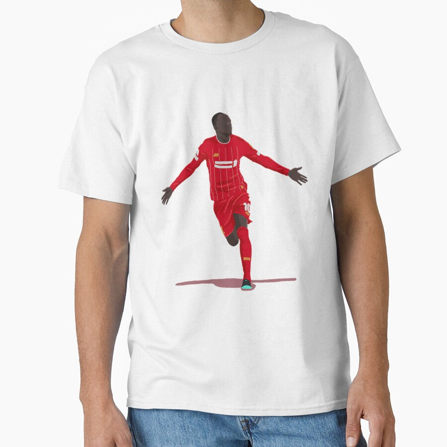 Sadio Mane Goal Celebration by OwenGarner1 Unisex T-shirt, Sweatshirt, Hoodie, Long Sleeve Tee - T-Shirt, Sweatshirt, Hoodie