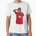 Amad Diallo Goal Celebration by Hevding Unisex T-shirt, Sweatshirt, Hoodie, Long Sleeve Tee - T-Shirt, Sweatshirt, Hoodie