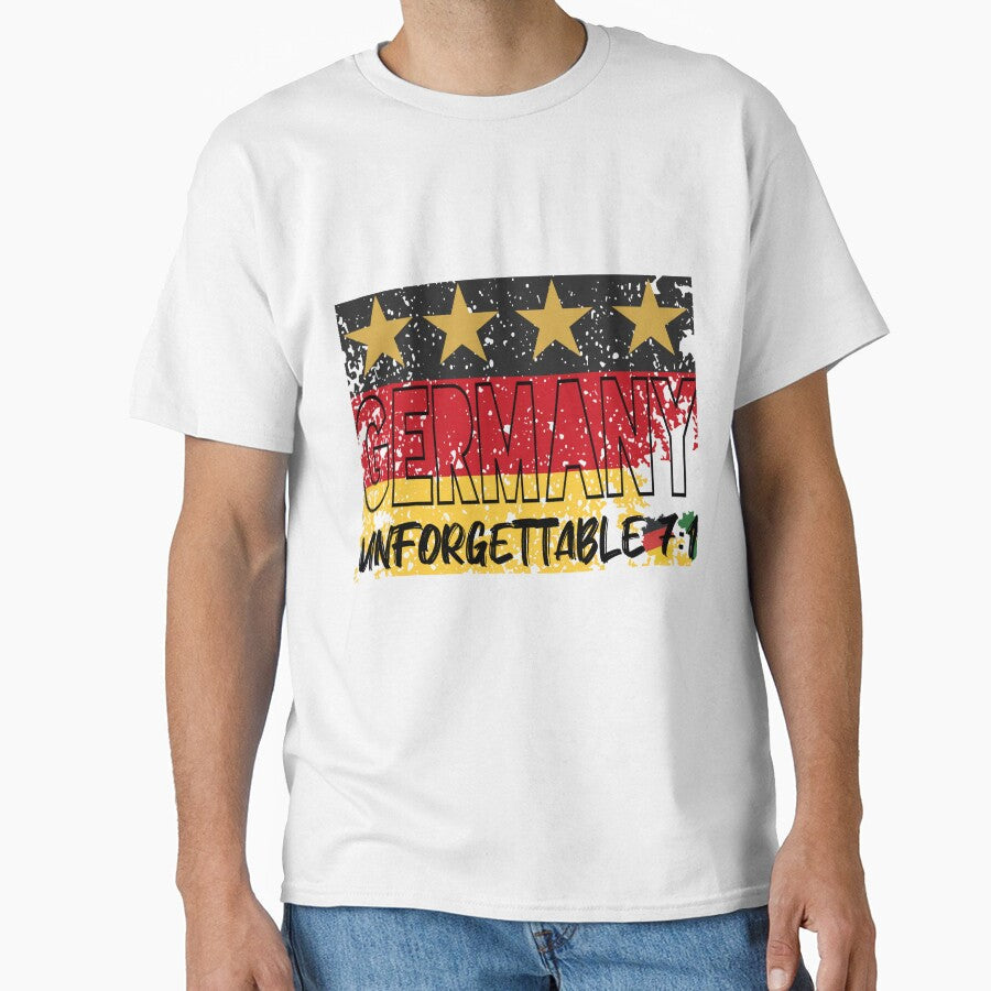 Germany Flag Football Fan Lettering by Ecmoprints Unisex T-shirt, Sweatshirt, Hoodie, Long Sleeve Tee - T-Shirt, Sweatshirt, Hoodie