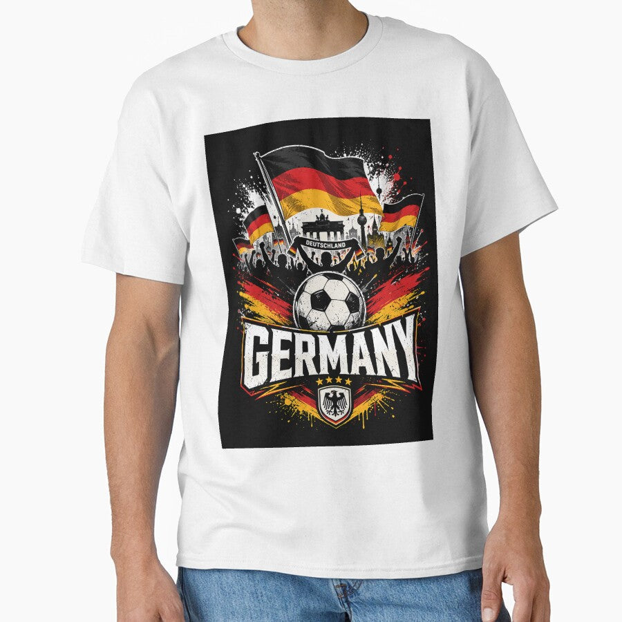 Germany, German football fury 2026 by Imprearte Unisex T-shirt, Sweatshirt, Hoodie, Long Sleeve Tee - T-Shirt, Sweatshirt, Hoodie