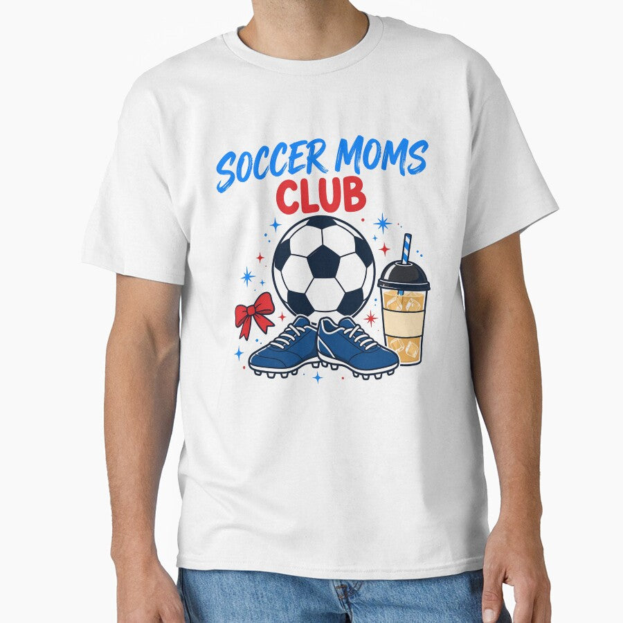 Soccer Moms Club - Gameday Doodle Soccer by CutOutIdols Unisex T-shirt, Sweatshirt, Hoodie, Long Sleeve Tee - T-Shirt, Sweatshirt, Hoodie