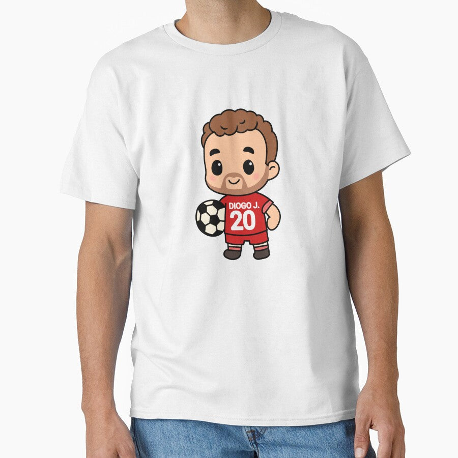 Diogo Jota jersey | manga | cute kawaii | by Nooby Draw by NoobyDraw Unisex T-shirt, Sweatshirt, Hoodie, Long Sleeve Tee - T-Shirt, Sweatshirt, Hoodie