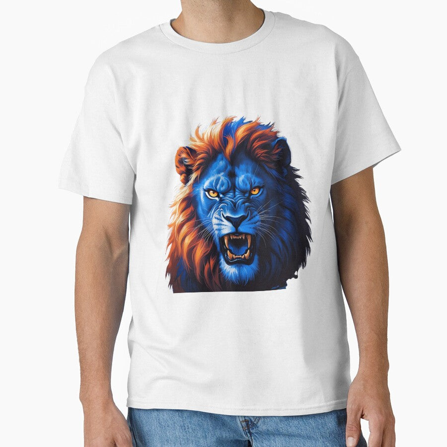 Chelsea's True Blue Lion - Pride of England by ElegantPlanet  Unisex T-shirt, Sweatshirt, Hoodie, Long Sleeve Tee - T-Shirt, Sweatshirt, Hoodie