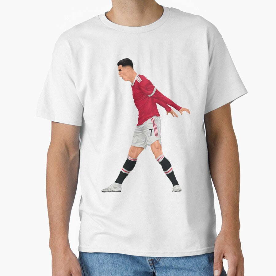 Cristiano Ronaldo Celebration by WilliamBurz Unisex T-shirt, Sweatshirt, Hoodie, Long Sleeve Tee - T-Shirt, Sweatshirt, Hoodie