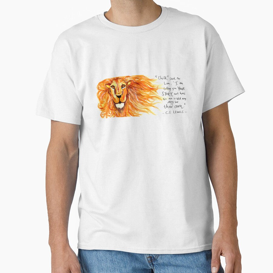 Aslan "I tell no one any story but their own." by opheliascaravan Unisex T-shirt, Sweatshirt, Hoodie, Long Sleeve Tee - T-Shirt, Sweatshirt, Hoodie