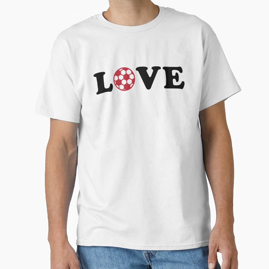 I Love Soccer by cmd-art Unisex T-shirt, Sweatshirt, Hoodie, Long Sleeve Tee - T-Shirt, Sweatshirt, Hoodie