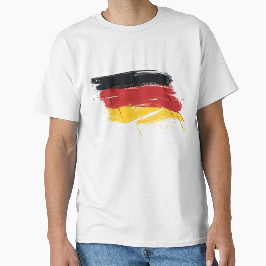 Germany flag by Ecmoprints Unisex T-shirt, Sweatshirt, Hoodie, Long Sleeve Tee - T-Shirt, Sweatshirt, Hoodie