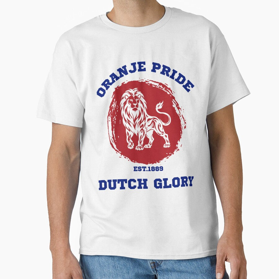 Oranje Dutch Glory Lion Football Fan Graphic by WildTrace Unisex T-shirt, Sweatshirt, Hoodie, Long Sleeve Tee - T-Shirt, Sweatshirt, Hoodie