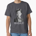 Arthur Rimbaud Portrait by Carlos Ignacio Navarro Rios Unisex T-shirt, Sweatshirt, Hoodie, Long Sleeve Tee - T-Shirt, Sweatshirt, Hoodie