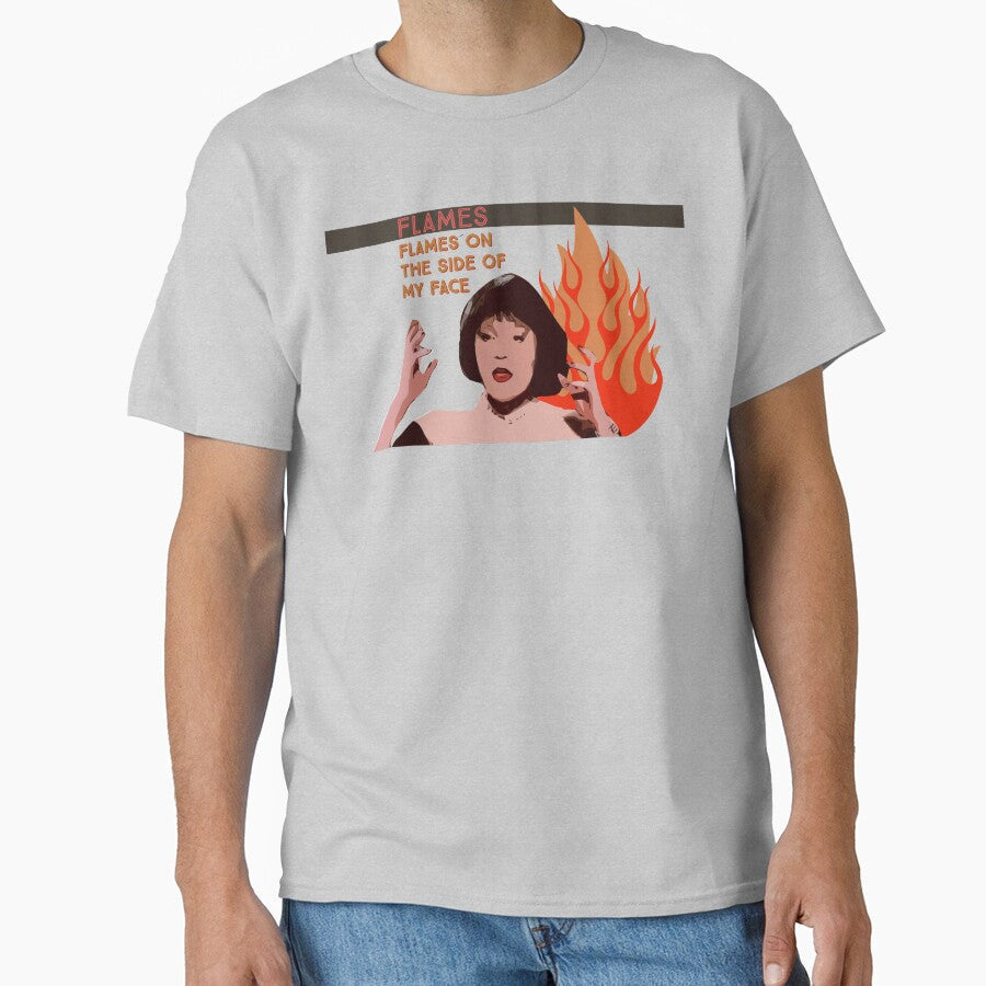 Flames. Flames on the Side of My Face. by flickertoaflame Unisex T-shirt, Sweatshirt, Hoodie, Long Sleeve Tee - T-Shirt, Sweatshirt, Hoodie