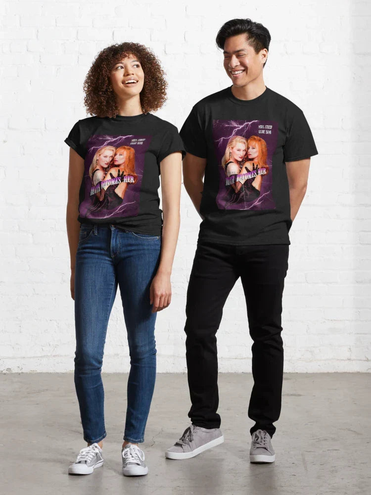 "Death Becomes Her" Vintage Movie Poster Classic T-Shirts, Hoodie, Sweatshirt - T-Shirt, Sweatshirt, Hoodie