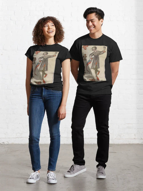 " I Grabbed Bird" Medieval Painting 9th Century AD Classic T-Shirts, Hoodie, Sweatshirt - T-Shirt, Sweatshirt, Hoodie