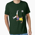 Bicycle Kick - PELE - SOCCER FOOTBALL - BRAZIL - NO TEXT by AMGraphicStudio Unisex T-shirt, Sweatshirt, Hoodie, Long Sleeve Tee - T-Shirt, Sweatshirt, Hoodie