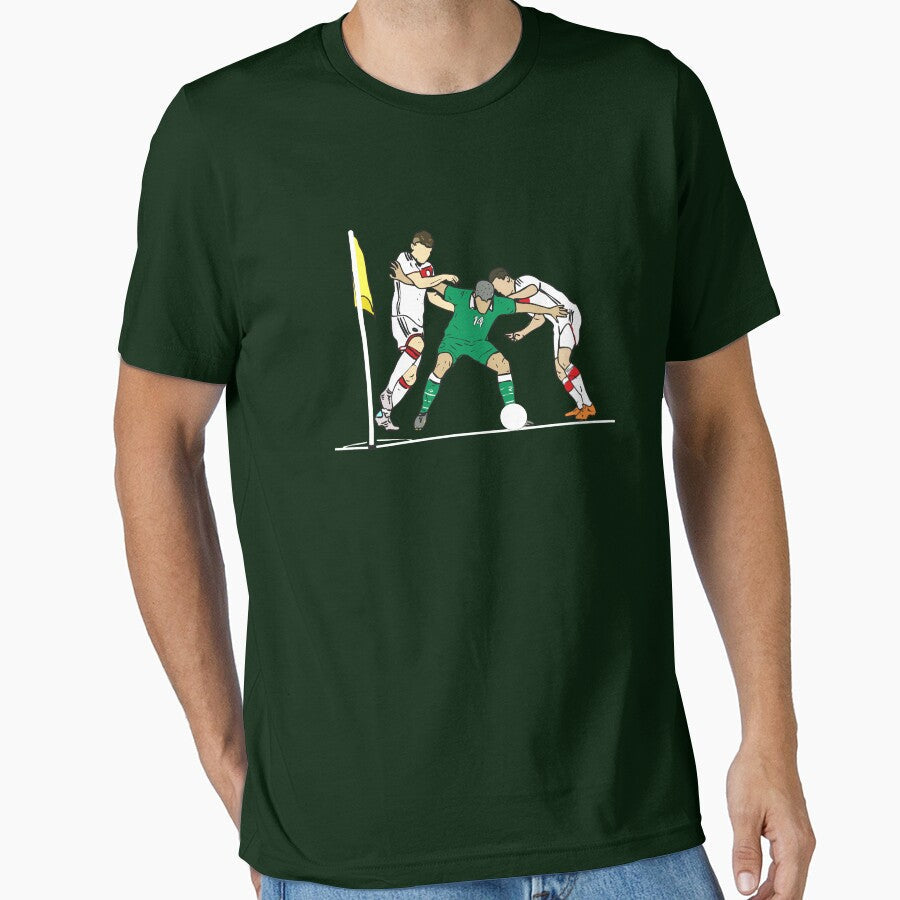 Holding the Fort - Jonathan Walters Corner Flag - Ireland vs Germany - Irish Football Fans by Melty Shirts - T-Shirt, Sweatshirt, Hoodie