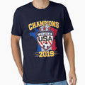 USA World Champions 2019 Women's Soccer Design - France Map on the back by fermo Unisex T-shirt, Sweatshirt, Hoodie, Long Sleeve Tee - T-Shirt, Sweatshirt, Hoodie