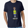 World Football Cup - Ronaldo Soccer Legend by PressStartShop Unisex T-shirt, Sweatshirt, Hoodie, Long Sleeve Tee - T-Shirt, Sweatshirt, Hoodie