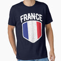 France National Flag World Sport Stadium Fans T Shirt Supporter Jersey Football Cup TShirt by screenworks - T-Shirt, Sweatshirt, Hoodie