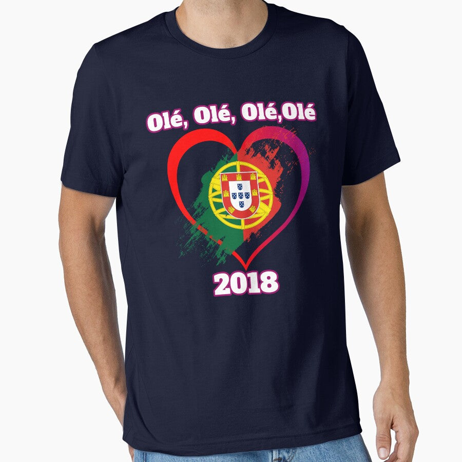 Portugal Flag Football Championship 2018 by Klimentina Unisex T-shirt, Sweatshirt, Hoodie, Long Sleeve Tee - T-Shirt, Sweatshirt, Hoodie