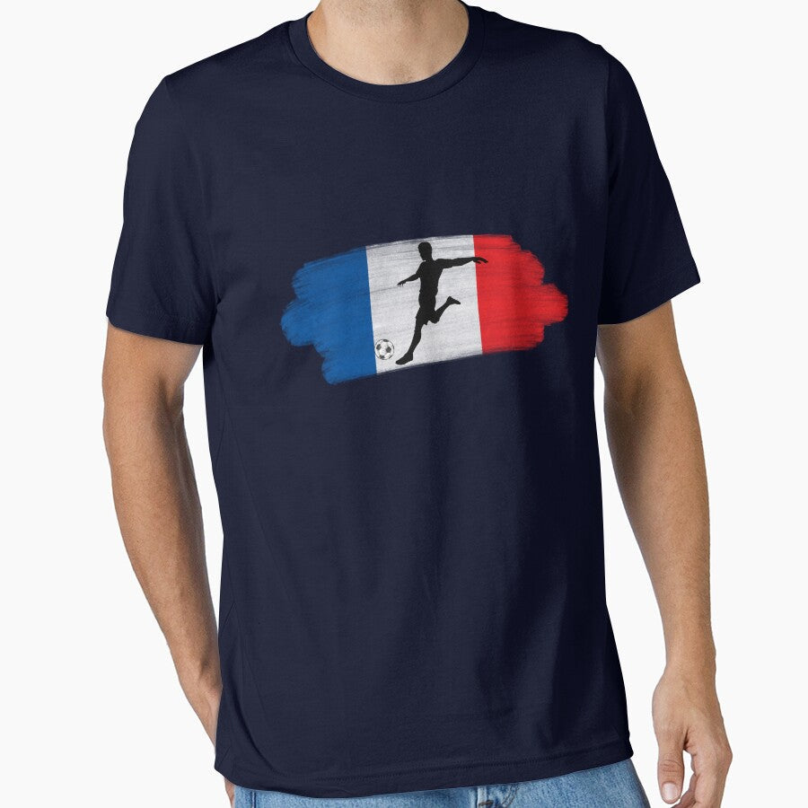 Tricolor Football Fury by Zakrytos  Unisex T-shirt, Sweatshirt, Hoodie, Long Sleeve Tee - T-Shirt, Sweatshirt, Hoodie