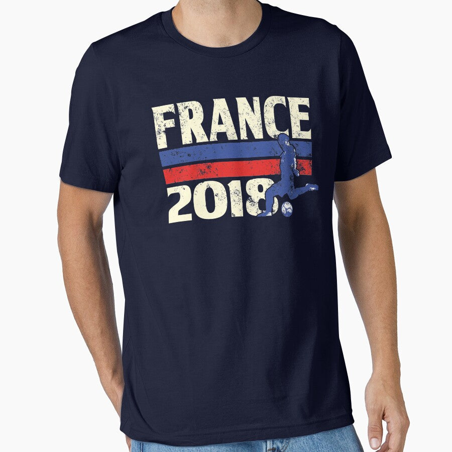 France Soccer 2018 for World Cup in Russia by fermo Unisex T-shirt, Sweatshirt, Hoodie, Long Sleeve Tee - T-Shirt, Sweatshirt, Hoodie