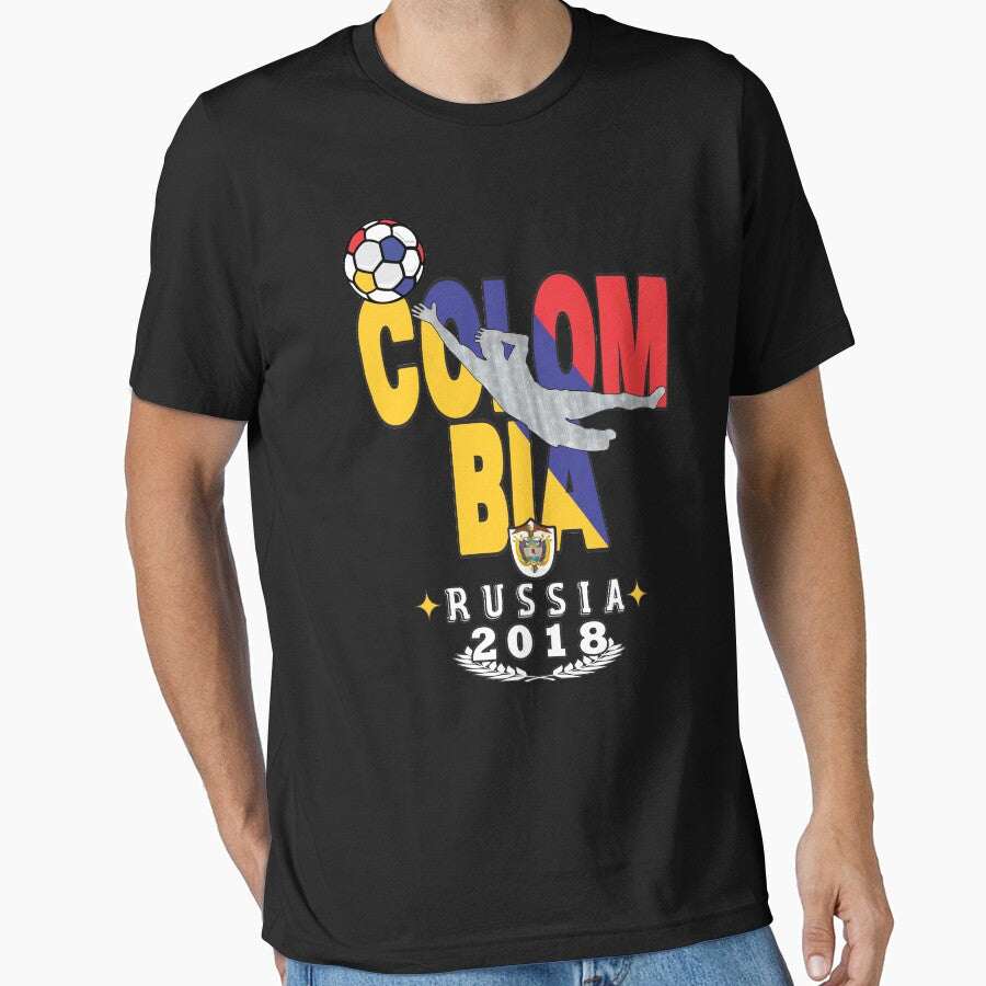 Colombia world cup soccer Russia in 2018 Tshirt championship by Tetete Unisex T-shirt, Sweatshirt, Hoodie, Long Sleeve Tee - T-Shirt, Sweatshirt, Hoodie