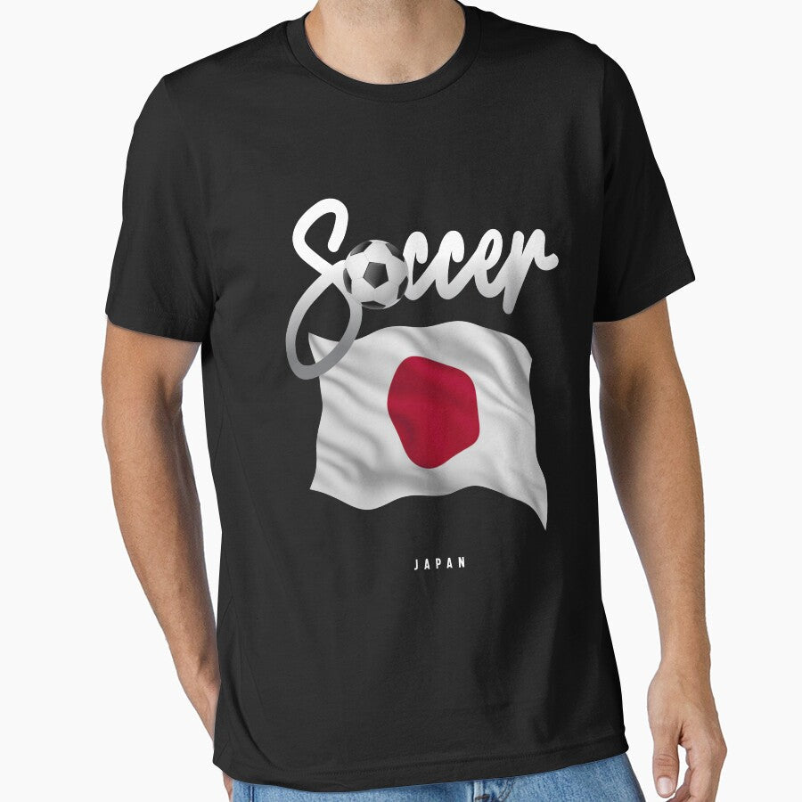 Japan Soccer - Japanese Flag by cidolopez Unisex T-shirt, Sweatshirt, Hoodie, Long Sleeve Tee - T-Shirt, Sweatshirt, Hoodie
