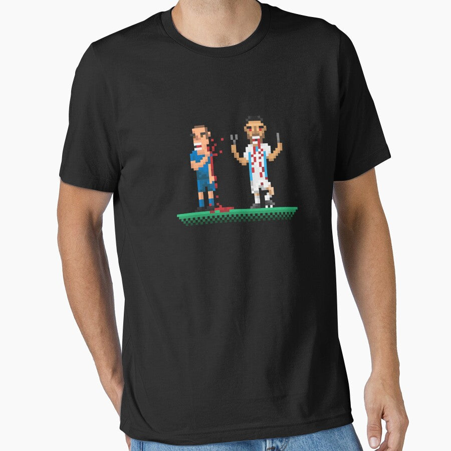 World Football Cup - Suarez Bite Soccer Shirt by PressStartShop Unisex T-shirt, Sweatshirt, Hoodie, Long Sleeve Tee - T-Shirt, Sweatshirt, Hoodie