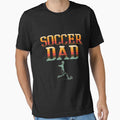 Vintage Soccer Dad Player Daddy Funny Fathers Day Cool Gift T-Shirt by TeeSaLim Unisex T-shirt, Sweatshirt, Hoodie, Long Sleeve Tee - T-Shirt, Sweatshirt, Hoodie