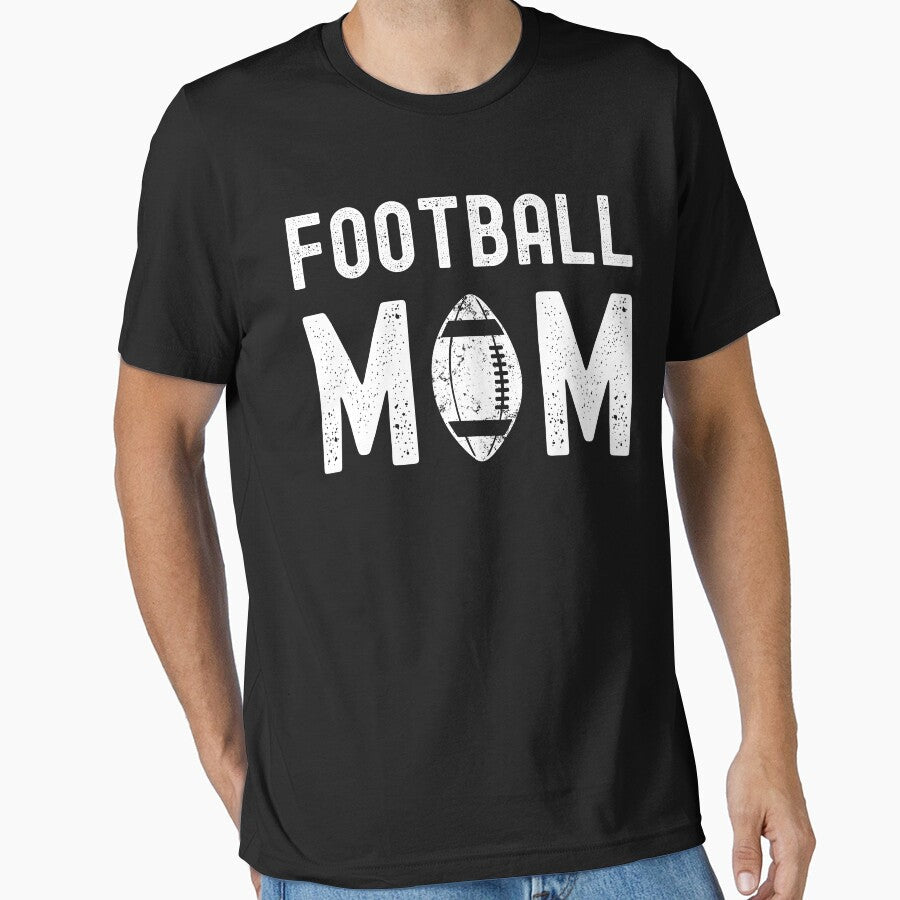 Football Mom by Goat Family Des Unisex T-shirt, Sweatshirt, Hoodie, Long Sleeve Tee - T-Shirt, Sweatshirt, Hoodie