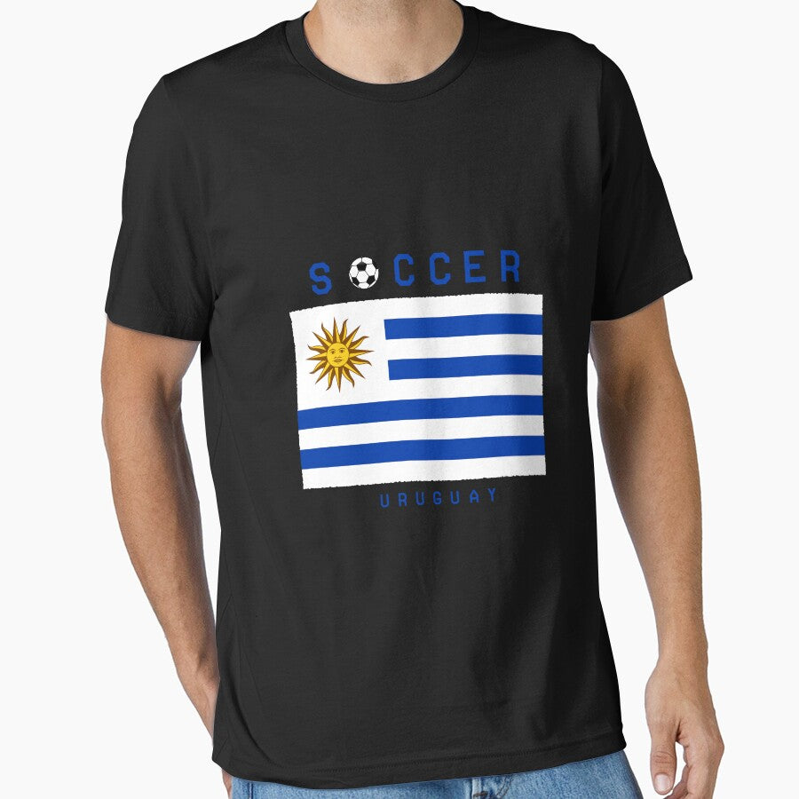 Uruguay Soccer  Uruguay Flag by ziiyou Unisex T-shirt, Sweatshirt, Hoodie, Long Sleeve Tee - T-Shirt, Sweatshirt, Hoodie