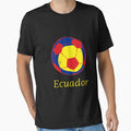 Football Fans Ecuador by CarlottaLai Unisex T-shirt, Sweatshirt, Hoodie, Long Sleeve Tee - T-Shirt, Sweatshirt, Hoodie
