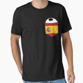 Soccer Spain in the breast pocket by peter2art Unisex T-shirt, Sweatshirt, Hoodie, Long Sleeve Tee - T-Shirt, Sweatshirt, Hoodie