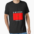 Morocco  Soccer  Morocco Flag by ziiyou Unisex T-shirt, Sweatshirt, Hoodie, Long Sleeve Tee - T-Shirt, Sweatshirt, Hoodie