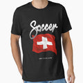 Switzerland Soccer - Swiss Flag by cidolopez Unisex T-shirt, Sweatshirt, Hoodie, Long Sleeve Tee - T-Shirt, Sweatshirt, Hoodie
