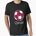 Football Fans Qatar by CarlottaLai Unisex T-shirt, Sweatshirt, Hoodie, Long Sleeve Tee - T-Shirt, Sweatshirt, Hoodie