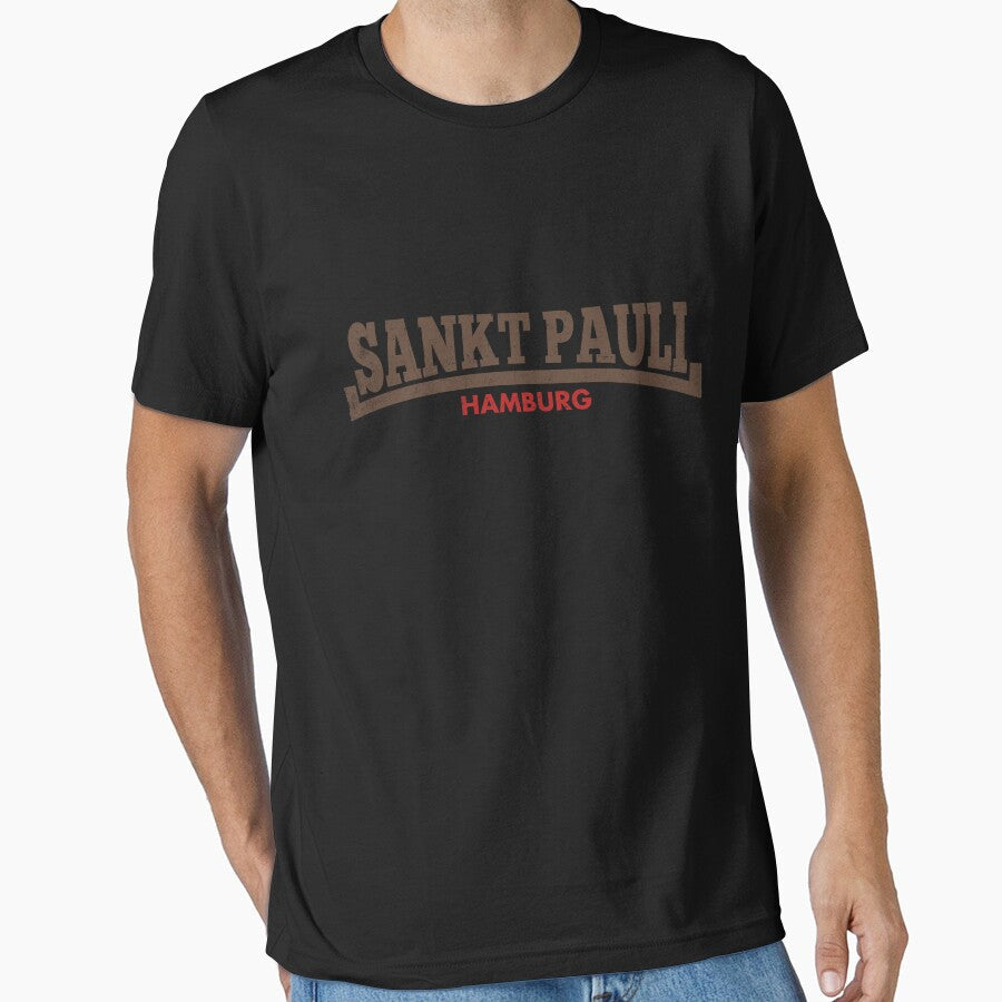 Sankt Pauli Hamburg Cool St. Paulianer & Hamburg Design by ramiro Unisex T-shirt, Sweatshirt, Hoodie, Long Sleeve Tee - T-Shirt, Sweatshirt, Hoodie