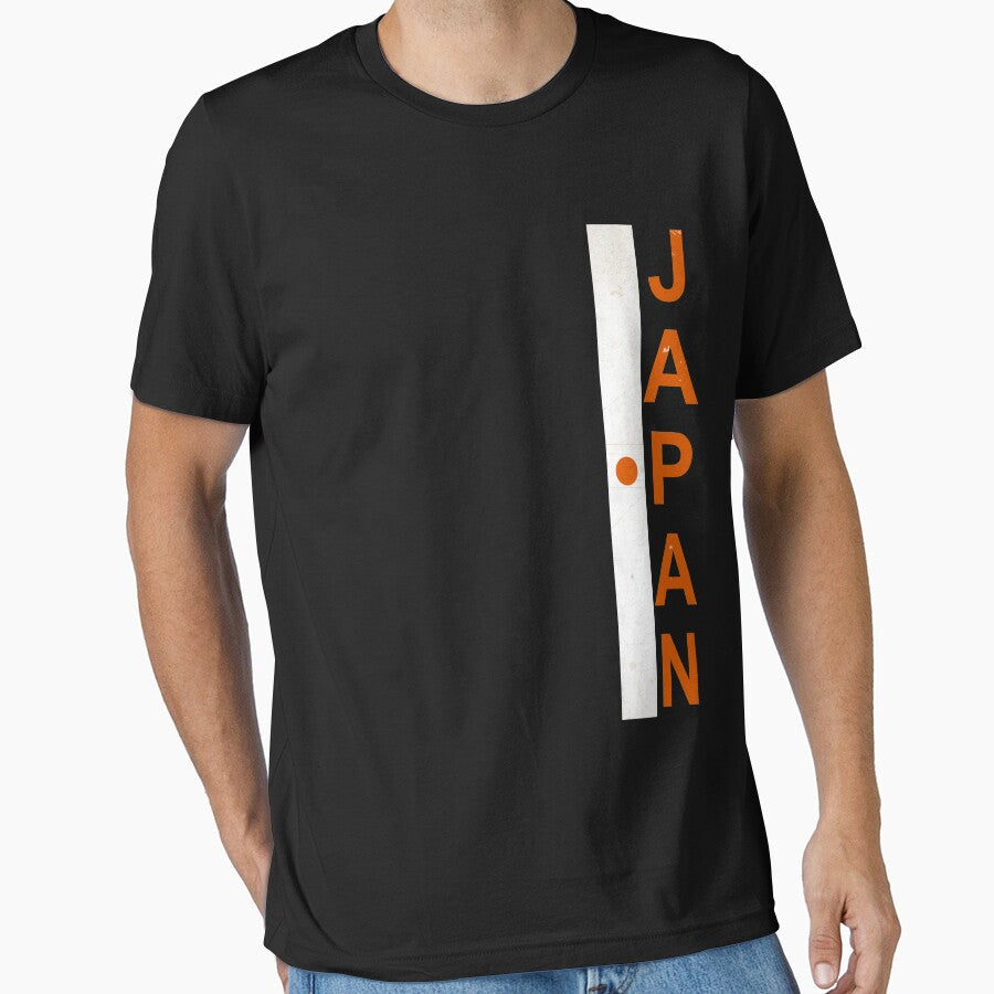 Japan Football Fan Flag Inspired Original by merchhost Unisex T-shirt, Sweatshirt, Hoodie, Long Sleeve Tee - T-Shirt, Sweatshirt, Hoodie
