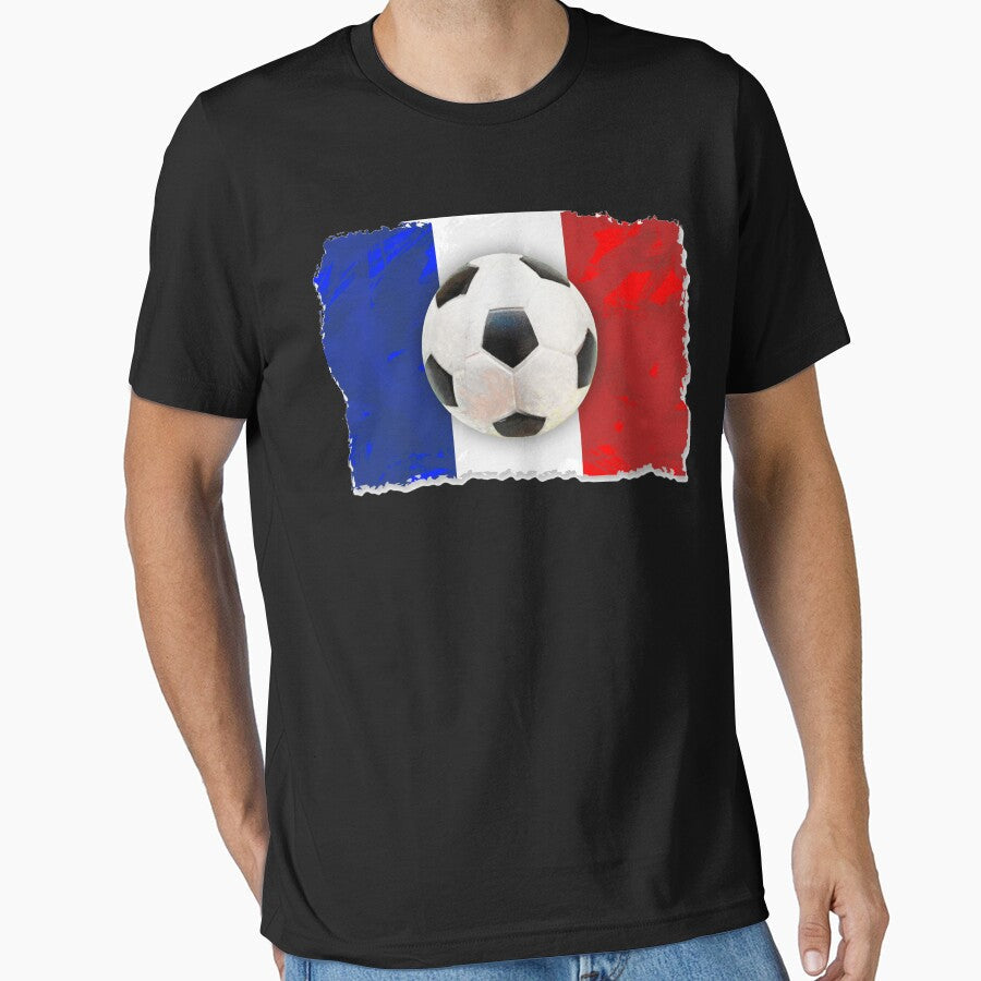 France Soccer Shirt - France Football Shirt - French Football Shirt by Galvanized Unisex T-shirt, Sweatshirt, Hoodie, Long Sleeve Tee - T-Shirt, Sweatshirt, Hoodie
