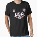 Soccer T-Shirt USA Outfit Design no. 8 for men and women by fermo Unisex T-shirt, Sweatshirt, Hoodie, Long Sleeve Tee - T-Shirt, Sweatshirt, Hoodie