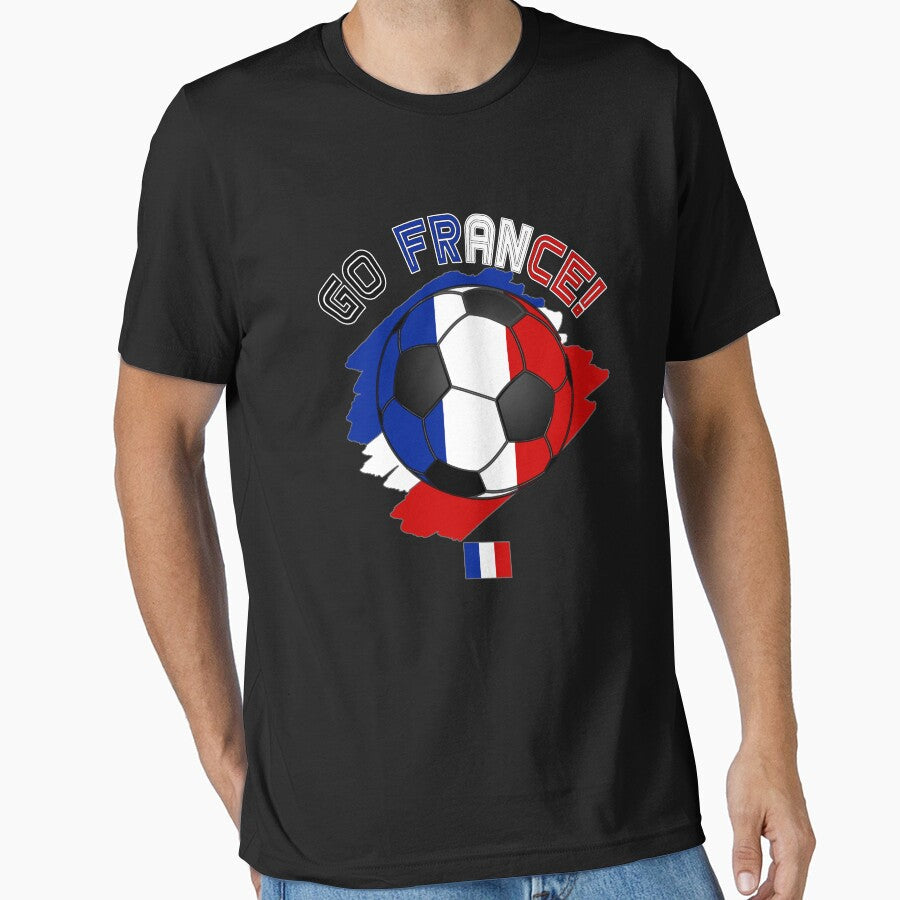 France Football Soccer France 2018 Tee Gift by Optimus-Designs Unisex T-shirt, Sweatshirt, Hoodie, Long Sleeve Tee - T-Shirt, Sweatshirt, Hoodie