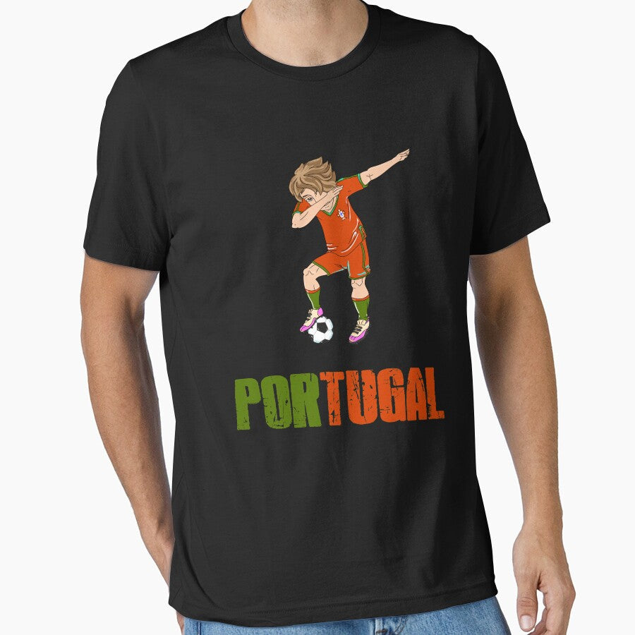 Portugal Dab Soccer Player Wolrd Championship by Moonpie90 Unisex T-shirt, Sweatshirt, Hoodie, Long Sleeve Tee - T-Shirt, Sweatshirt, Hoodie