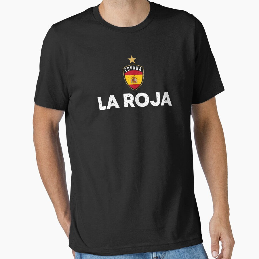 La Roja Espana Spain by zeno27 Unisex T-shirt, Sweatshirt, Hoodie, Long Sleeve Tee - T-Shirt, Sweatshirt, Hoodie