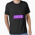 Madrid Soccer Purple Real Fan Spain Espana Flag Jersey Style by elviakenni Unisex T-shirt, Sweatshirt, Hoodie, Long Sleeve Tee - T-Shirt, Sweatshirt, Hoodie