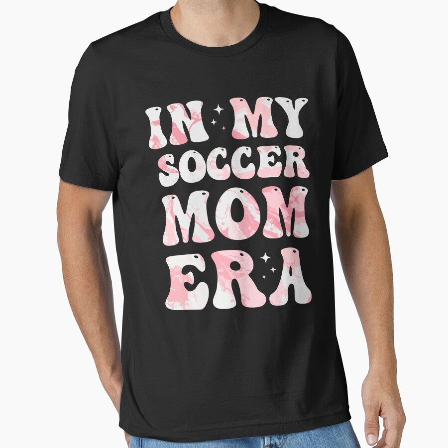 In My Soccer Mom Era Colorful Soccer Mama by RareBunny Unisex T-shirt, Sweatshirt, Hoodie, Long Sleeve Tee - T-Shirt, Sweatshirt, Hoodie