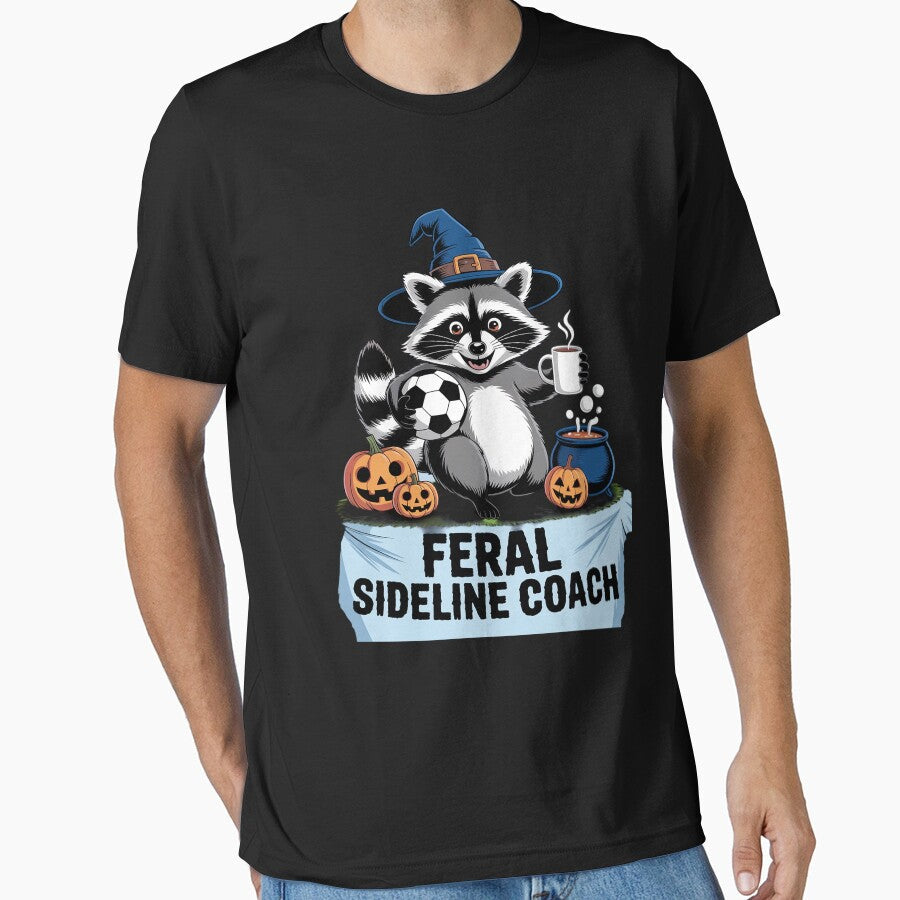 Womens Halloween Soccer Mom, Feral Soccer Mom by THagBlue Unisex T-shirt, Sweatshirt, Hoodie, Long Sleeve Tee - T-Shirt, Sweatshirt, Hoodie