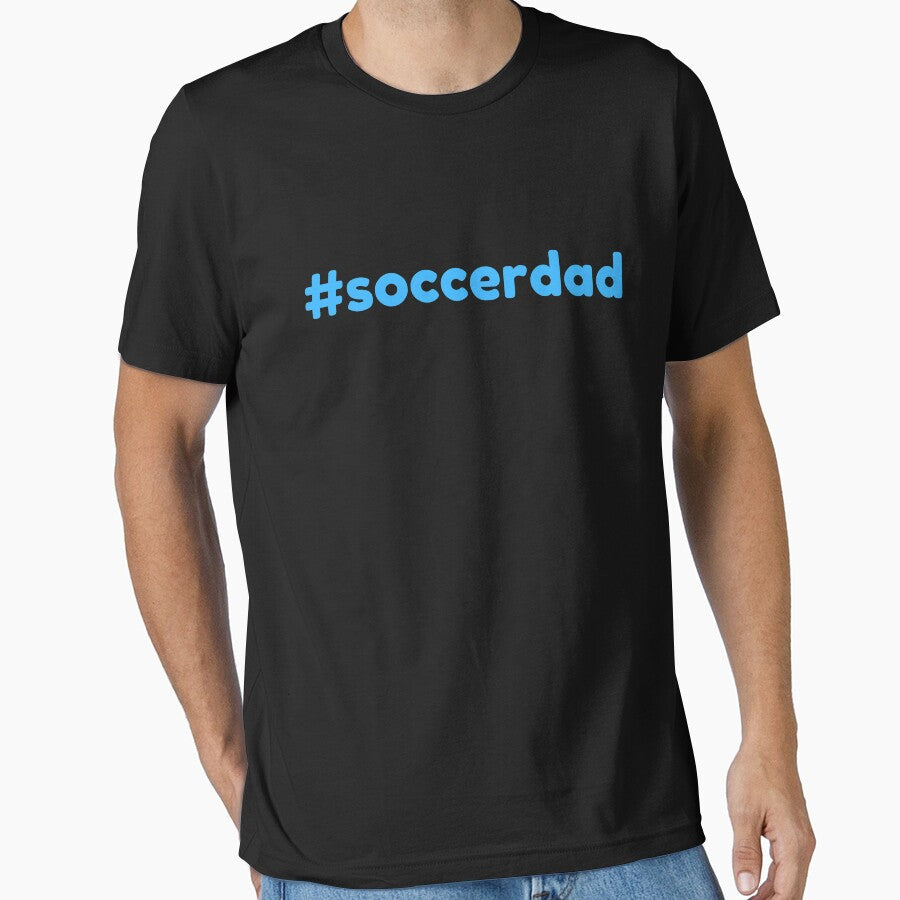 #soccerdad - Caribbean Blue by ryanwfraser Unisex T-shirt, Sweatshirt, Hoodie, Long Sleeve Tee - T-Shirt, Sweatshirt, Hoodie
